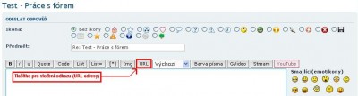 Tlačítko "URL" - pro zvětšení klikni