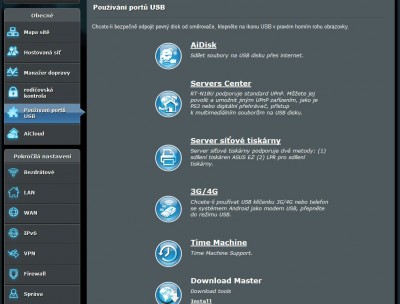 Možnosti využití USB portů jsou opravdu pestré.