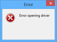 HDD Capacity Restore Tool error 1