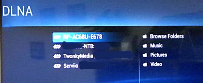 TV DLNA