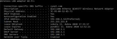 Pokud je na routeru nastaveno DNS relay - v tomto případě snad nikdy nebylo "bez internetu"