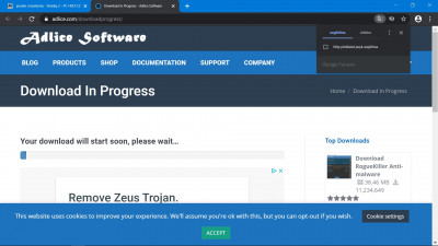 ze tve odpovedi otevíram v dalsím okne x64, už to se načíta neuveritelně dlouho .. 30-40sec, pak nabíha prepare to downnload